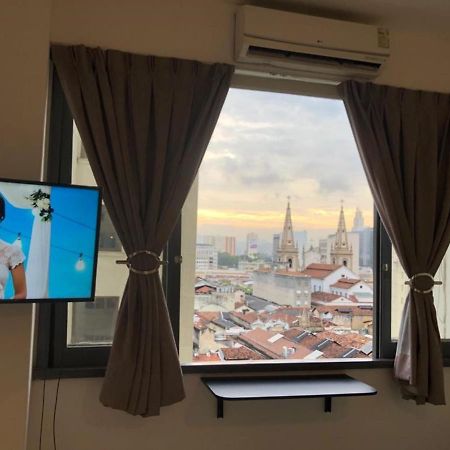 Centro Da Cidade Com Vista Para O Cristo Rio de Janeiro Bagian luar foto
